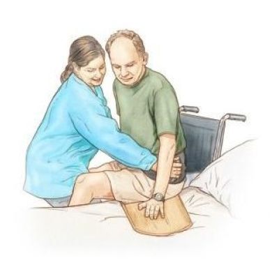 3. Board - transfer for replanting the patient