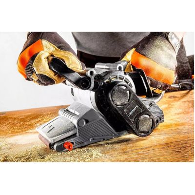 5. 800W belt sander, 75 x 457 mm endless belt, carrying case