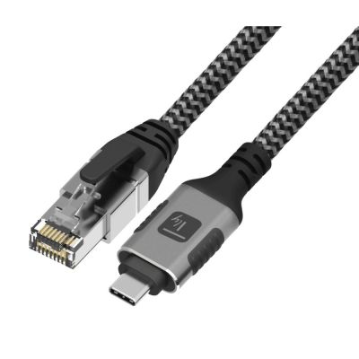 TECHLY USB-C TO GIGABIT ETHERNET RJ45 1M ADAPTER/NETWORK CABLE