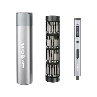 2. 3.7 V Screwdriver and Bit Set, 61-Piece, YT-25769 YATO