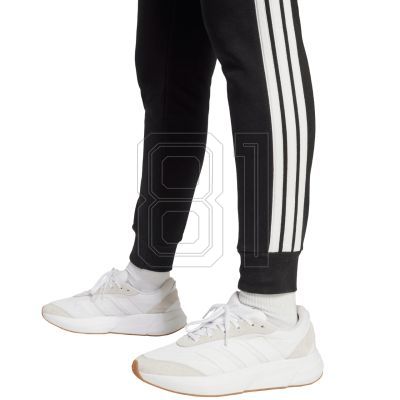 6. adidas Essentials 3-Stripes Fleece Slim W Pants JX2543