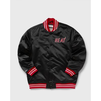 6. Mitchell & Ness NBA Heavyweight Satin Jacket Miami Heat M OJBF3413-MHEYYPPPBLCK