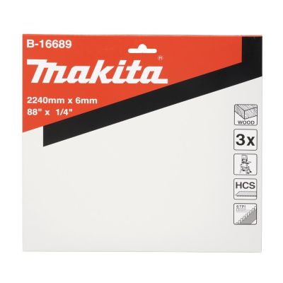 2. Makita LB1200F band saw 2240x6mm 6t/inch for wood cutting curves