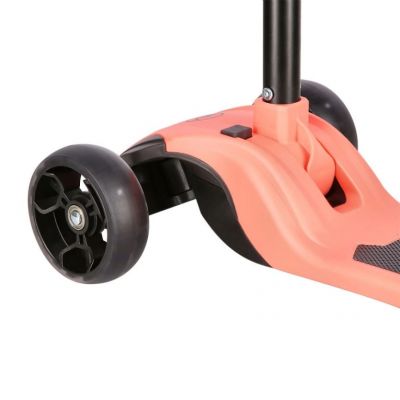 NILS FUN HLB122 LED pink children's scooter