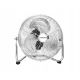 Chrome floor circulator fan 80W / 40 cm