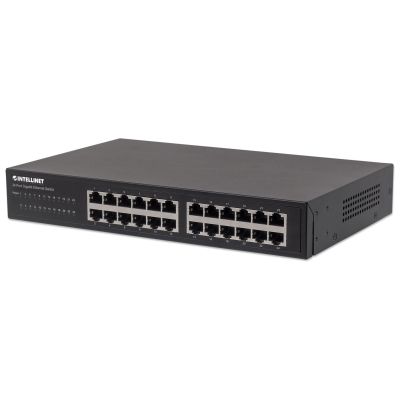 GIGABIT SWITCH 24X 10/100/1000 RJ45 DESKTOP/RACK