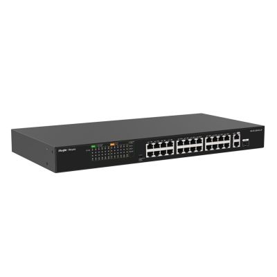 4. Reyee RG-ES126FGS-LP 24-port PoE Switch