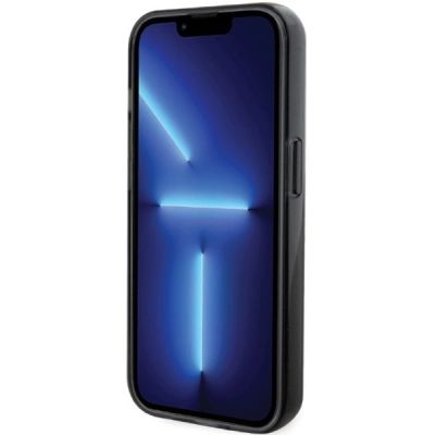 5. Karl Lagerfeld KLHMP15LHMRSKHK iPhone 15 Pro 6.1" black/black hardcase Ring Stand Karl Head MagSafe