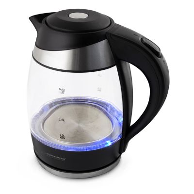 8. Esperanza Gullfoss EKK009 electric kettle (2200W 1.8l; transparent)