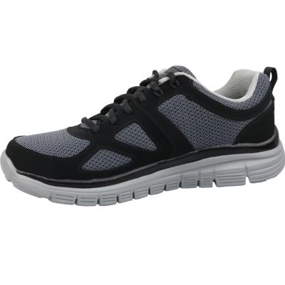 6. Skechers Burns Agoura M 52635-BKGY shoes