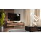 3. 4D CORTINA TV cabinet 200x40x55 black/walnut