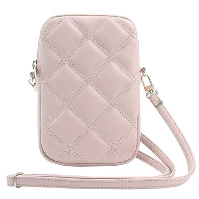 4. Guess Zip Quilted 4G bag - pink