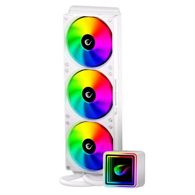 4. RAMPAGE INFINITE V360 WHITE Liquid Cooling