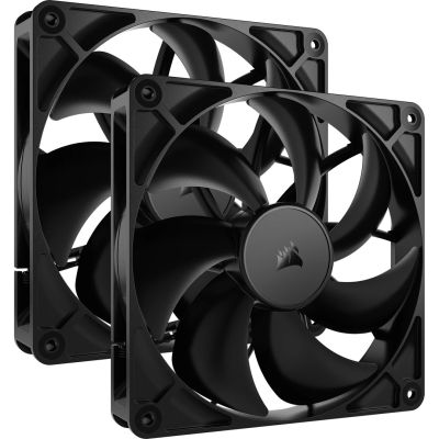 Corsair RS140 Computer Case Fan 14cm Black 2 pcs.