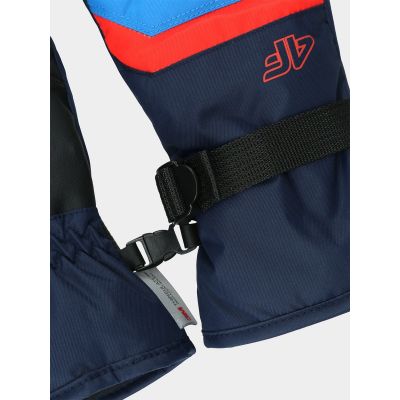 2. Boys' ski gloves 4F Junior 4FJWAW24AFGLM129-33S