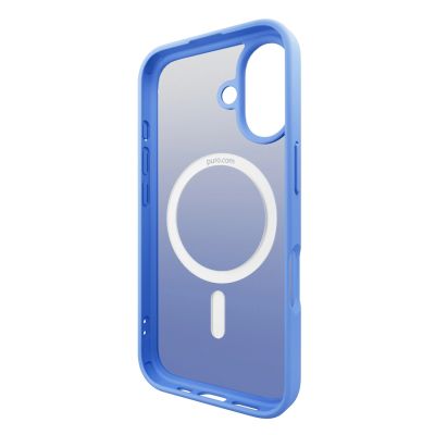 3. Puro Gradient MagSafe Silicone Case for iPhone 16 - Blue