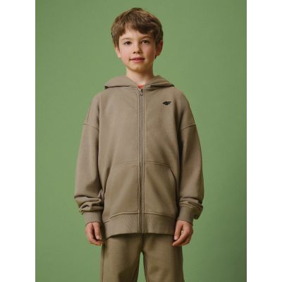 Boy's loose hooded sweatshirt 4F 4FJRSS26TSWSM3051-83S