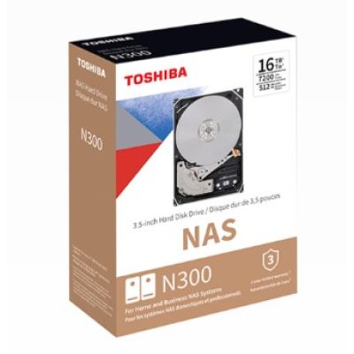 3. Toshiba N300 MN10ADA10TS 10TB 7200RPM 512MB 3.5" Serial ATA III Hard Drive
