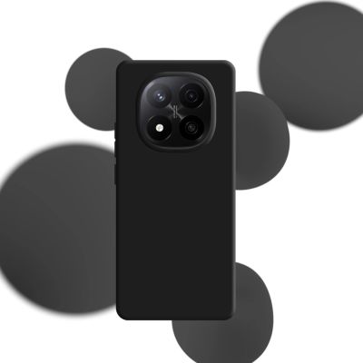 13. 3mk Silicone Case for Xiaomi Redmi Note 14 Pro+ - black