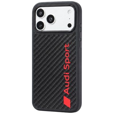 2. Audi R8 Carbon Fiber MagSafe Case for iPhone 18 Pro Max / 17 Pro Max - Black