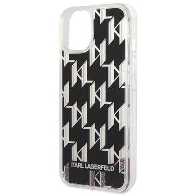 6. Karl Lagerfeld KLHCP14MLMNMK iPhone 14 Plus 6.7 "hardcase black / black Liquid Glitter Monogram