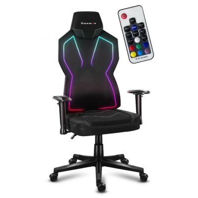 23. Huzaro Combat 6.2 Black RGB Gaming Chair