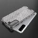 8. Honeycomb Case armor cover with TPU Bumper for Samsung Galaxy S21+ 5G (S21 Plus 5G) transparent