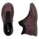 5. Women's insulated ankle boots, burgundy, Rieker 53650-30