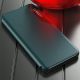 10. Eco Leather View Case Elegant Flip Cover Case with Stand Function Xiaomi Redmi K40 Pro + / K40 Pro / K40 / Poco F3 Red