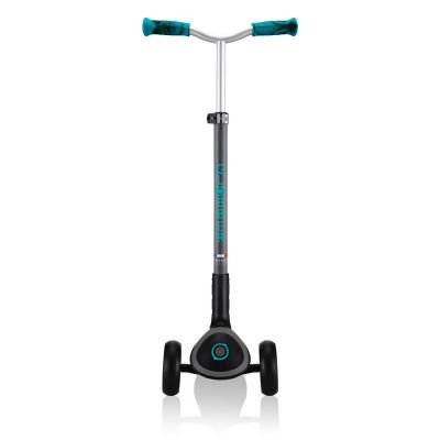 9. Globber Master Prime 3-Wheel Scooter / Black - Teal 664-105