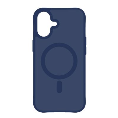 19. 3mk Smoke MagCase for iPhone 17 - Blue-Translucent