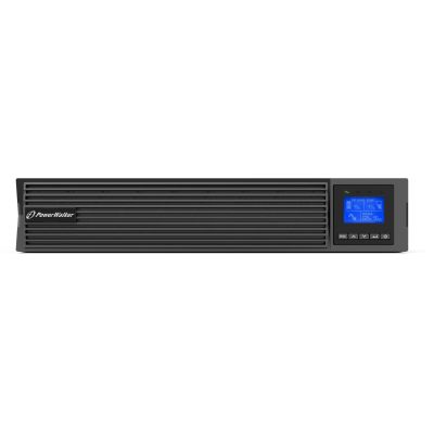 8. POWER WALKER UPS ON-LINE RACK 19" VFI 1500 ICR IOT PF1 1/1 PHASE, 1500VA, 8X IEC C13, USB/RS232, LCD