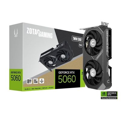 ZOTAC GAMING GeForce RTX 5060 Twin Edge PLUS graphics card