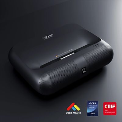 11. Yaber K300s Multimedia Laser RGB FullHD 1080p Projector with JBL Speakers - Black