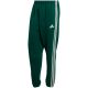 2. Men's adidas Essentials 3-Stripes Fleece Tapered Cuffed Pants Green KY4129