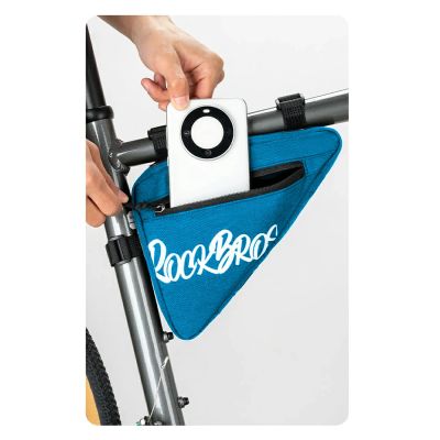 4. Rockbros G001 Flash Journey Triangle Frame Bike Bag 0.8 l - Blue