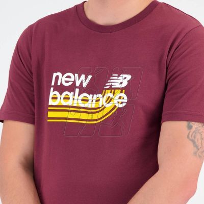 5. New Balance Sport Core Graphic Cotton BG M T-shirt MT31908BG