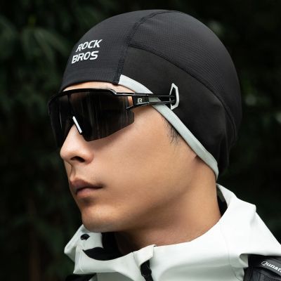 4. Rockbros M016 Winter Windproof Cycling Cap Size 54-61 cm - Black