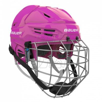 9. Bauer Re-akt 55 Combo Hockey Helmet 1063649