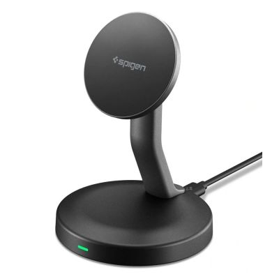 Spigen EF151MS Essential MagSafe 15W Wireless Charger - Black