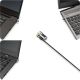 8. Kensington ClickSave 3-in-1 Laptop Lock with Combination Lock