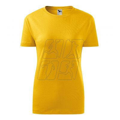3. Malfini Classic New T-shirt W MLI-13304 yellow
