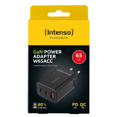 8. Intenso 7806510 Power Adapter/Inverter Internal 65 W Black
