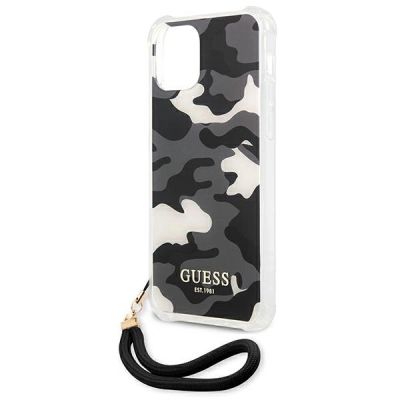 6. Guess GUHCP12MKSARBK iPhone 12/12 Pro 6.1" black/black hardcase Camo Collection
