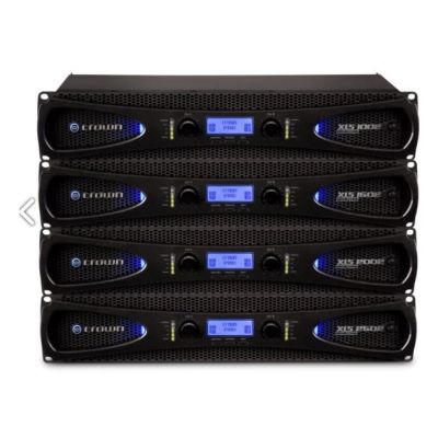 3. Crown XLS 1502 - Dual Channel Power Amplifier, DSP