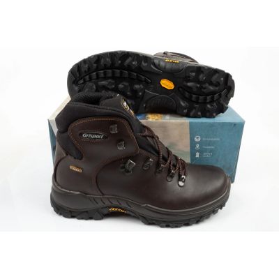 9. Grisport men's trekking shoes Marrone leather waterproof ankle boots