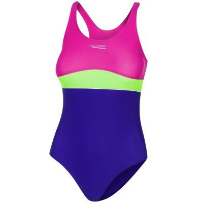 4. Aqua-speed Junior Emily Pink and Purple Swimsuit
