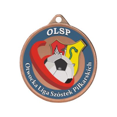 Metal Medal with Colour Print LuxorJet