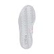 6. Adidas Grand Court 3.0 kids' shoes white and pink HP3528