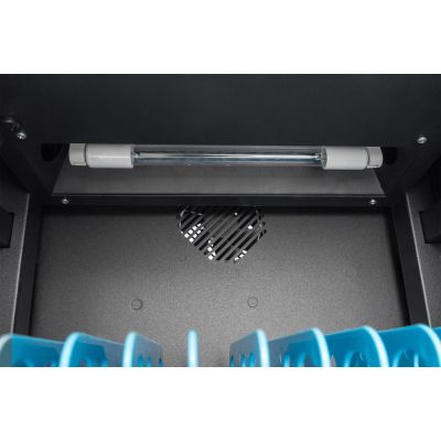14. Digitus Mobile desktop charging station for 10 notebooks/tablets up to 13 inches, UV-C, USB-C